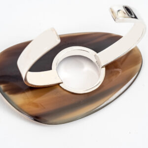 Bracelet horn and silver 925 RARE - Image 4