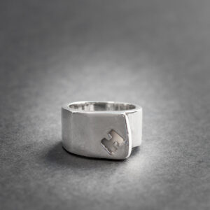 Bague Candy en argent 925 et pierre blanche – Image 5