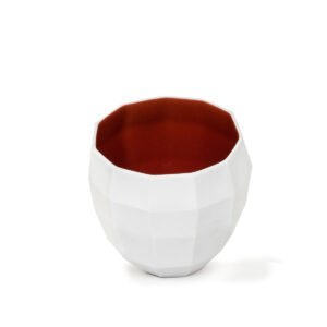 Photophore en porcelaine blanche – Image 3
