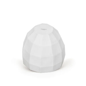 Photophore en porcelaine blanche – Image 4