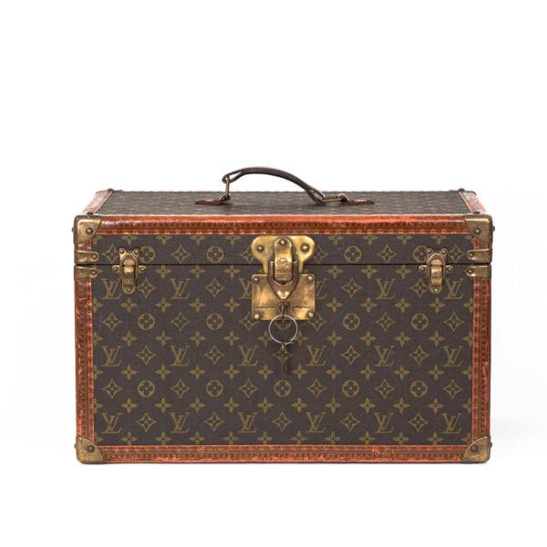 Grande Mallette de voyage en toile Monogram - Commande Spéciale -0