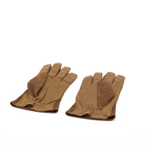 Paire de gants pour homme en cuir d'agneau et daim – Image 2