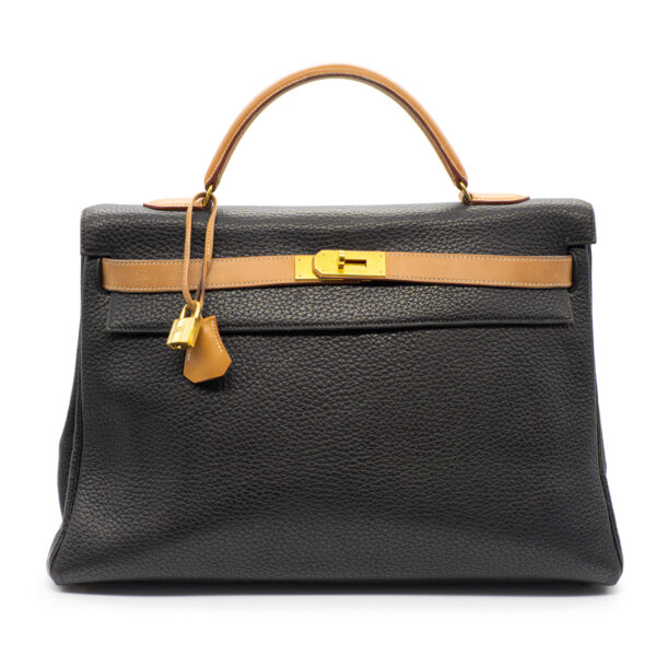 Sac Kelly 40 Romy Schneider en cuir des Ardennes-0