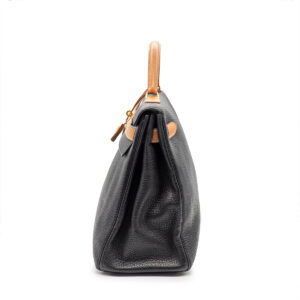 Sac Kelly 40 Romy Schneider en cuir des Ardennes – Image 2