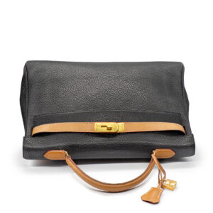 Sac Kelly 40 Romy Schneider en cuir des Ardennes – Image 6