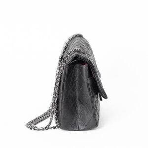 2.55 handbag in aged black leather NEW! - Image 7
