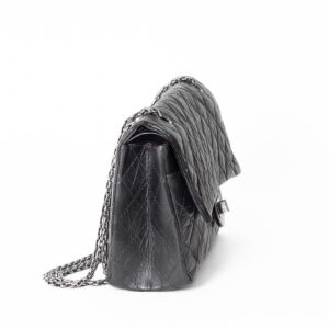 2.55 handbag in aged black leather NEW! - Image 2