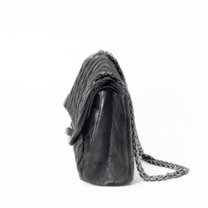 2.55 handbag in aged black leather NEW! - Image 4