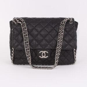 Bolso Chain Around Maxi Jumbo Flap Bag - Imagen 1