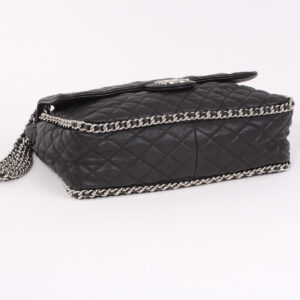 Bolso Chain Around Maxi Jumbo Flap Bag - Imagen 8