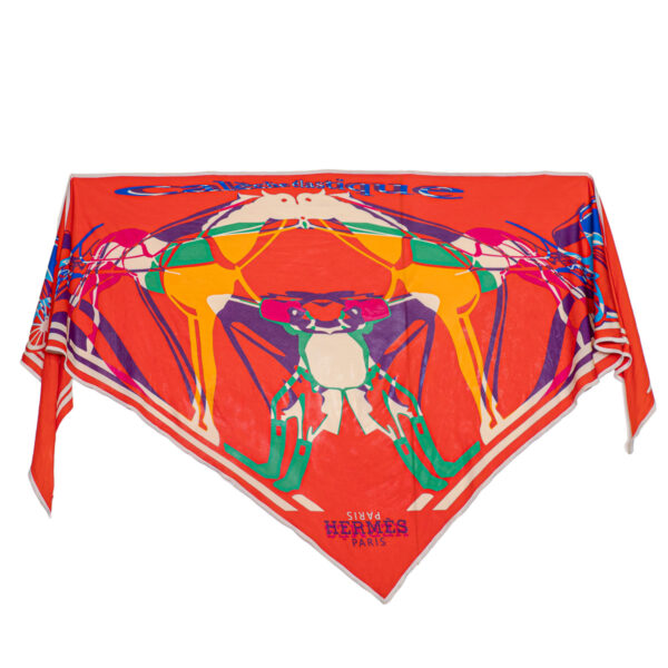 Triangle Calèche Elastique en jersey de soie fluide-0