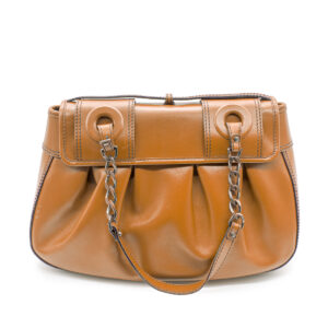 Sac B-Bag en cuir lisse marron – Image 2