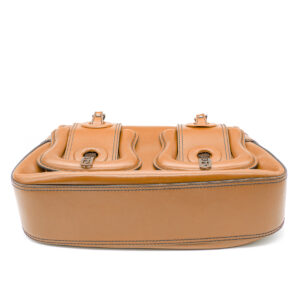 Sac B-Bag en cuir lisse marron – Image 5