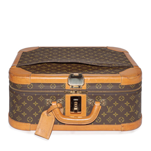 Valise semi-rigide Stratos 50 en toile Monogram et cuir-0