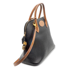 Sac Bolide 37 en cuir Fjord bicolore – Image 2