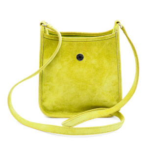Sac Vespa Mini en veau Doblis vert - Imagen 2