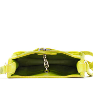 Sac Vespa Mini en veau Doblis vert - Imagen 4
