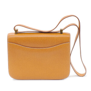 Sac à main Constance 24 en cuir de pécari gold – Image 3