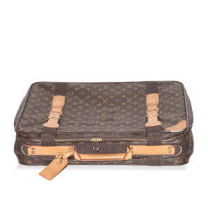 Lot de 3 valises demi-souple et extensible avec ceinture rigide en toile Monogram - Imagen 2