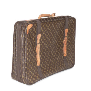 Lot de 3 valises demi-souple et extensible avec ceinture rigide en toile Monogram - Imagen 3