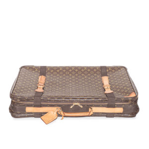 Lot de 3 valises demi-souple et extensible avec ceinture rigide en toile Monogram - Imagen 10