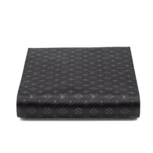 Sac Ange Mini-Monogram en satin de soie noir - Imagen 3