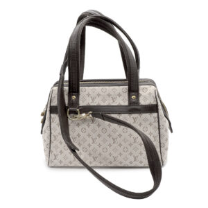 Sac à main Joséphine P.M. toile Mini Monogram Idylle lin grége – Image 1