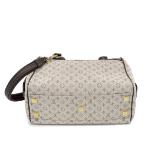 Sac à main Joséphine P.M. toile Mini Monogram Idylle lin grége – Image 6