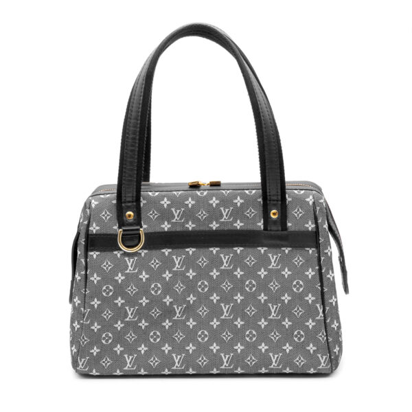 Sac à main Josephine en toile Monogram Idylle Noir P.M.-0