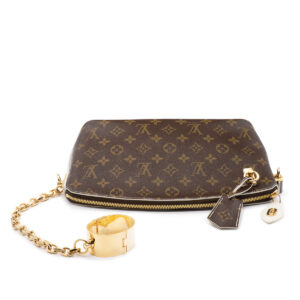 Pochette Monogram Fetish Lockit Defilés 2011-2012 - Imagen 2