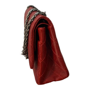Grand sac 2.55 cuir Caviar rouge – Image 5