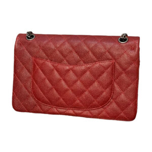 Grand sac 2.55 cuir Caviar rouge – Image 3