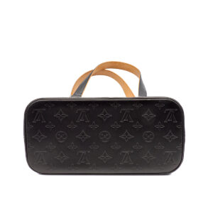 Sac à main Stockton en cuir Monogram mat anthracite - Image 3