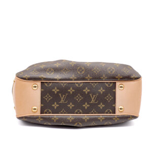 Sac à main Boetie en toile Monogram et cuir naturel - Imagen 2