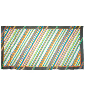 Paréo imprimé Hermès Paris 100% voile de coton. – Image 1