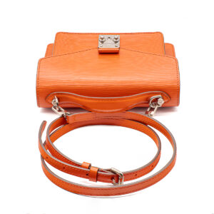 Sac à main Monceau BB en cuir épi Piment - Imagen 4