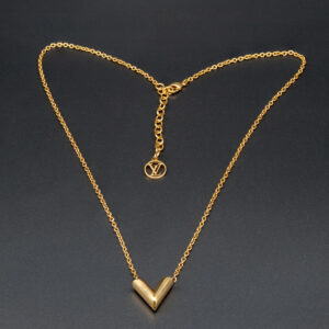 Collier Essential V plaqué or – Image 1