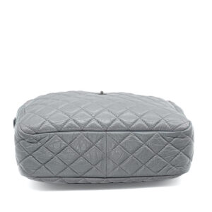 Sac Camera 2.55 G.M en cuir vieilli gris - Imagen 3