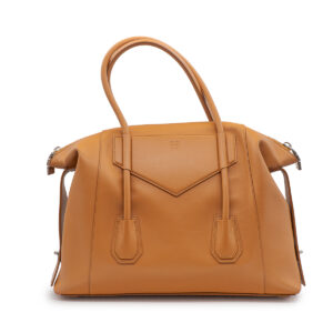 Sac Antigona Soft Medium en cuir Beige – Image 5