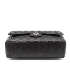 Sac Grand Classique Maxi-jumbo en cuir d’agneau noir - Image 3