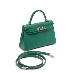 Sac Kelly 20 cuir Epsom vert Cactus – Image 1