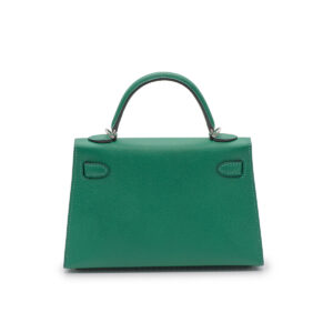 Sac Kelly 20 cuir Epsom vert Cactus – Image 3