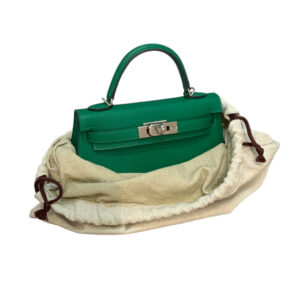 Sac Kelly 20 cuir Epsom vert Cactus – Image 5