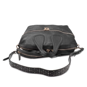 Sac Nightingale Grand Modèle en cuir noir – Image 4