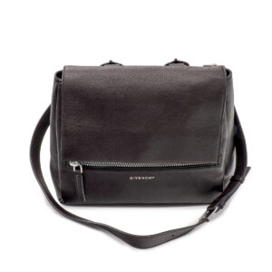 Sac à main Pandora Pure Flap en cuir noir - Imagen 5