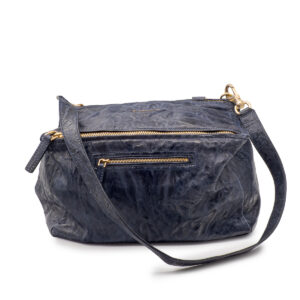 Pandora bag in Abyss blue distressed leather - Image 1