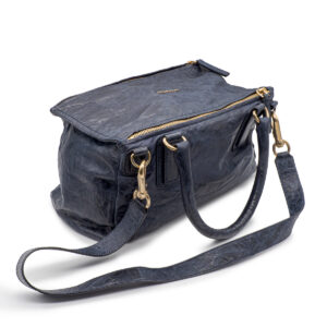 Pandora bag in Abyss blue distressed leather - Image 2