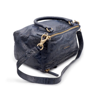 Pandora bag in Abyss blue distressed leather - Image 5