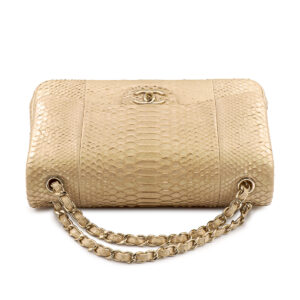 Grand Classique Jumbo bag in golden python - Image 6