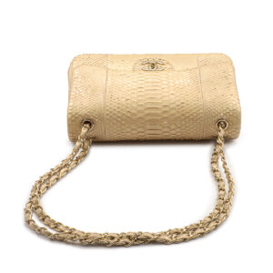 Grand Classique Jumbo bag in golden python - Image 4
